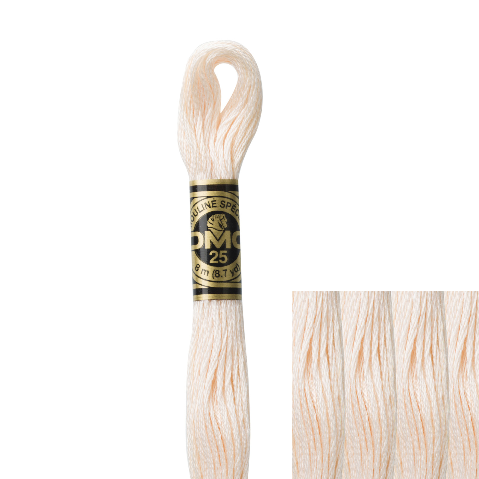 embroidery cotton mouliné spécial dmc - 3770 - 8mt | 1pc
