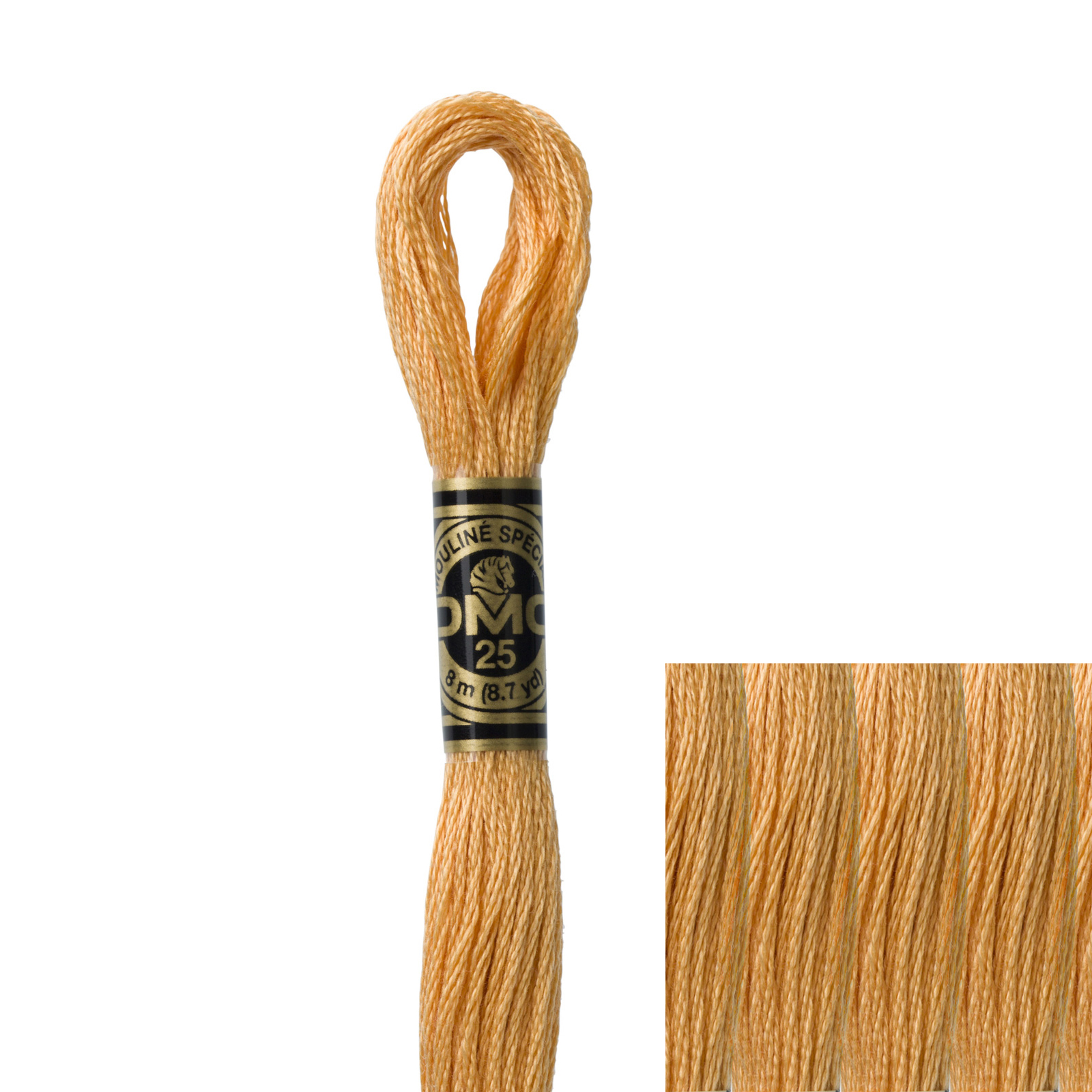 embroidery cotton mouliné spécial dmc - 3827 - 8mt | 1pc