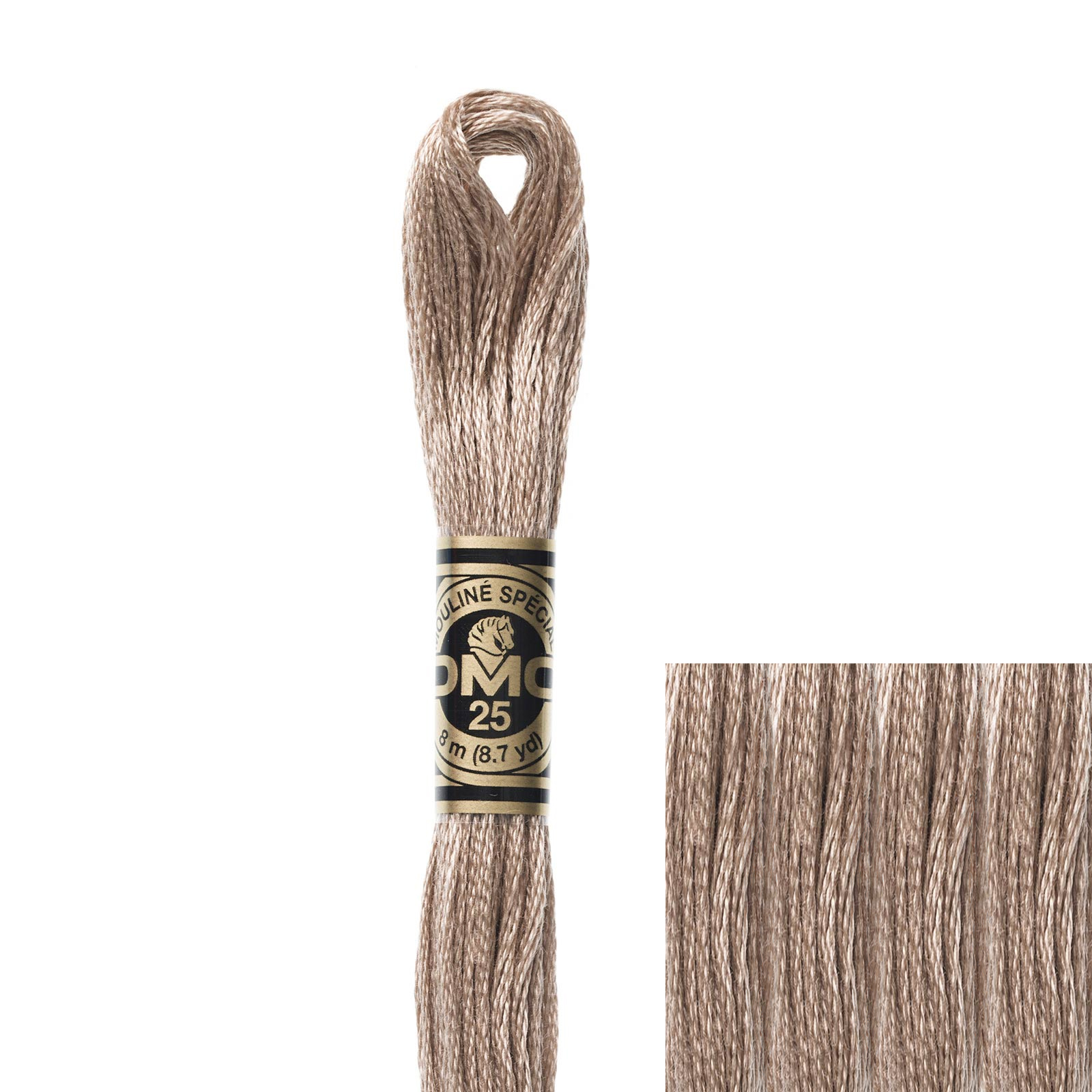 embroidery cotton mouliné spécial dmc - 841 - 8mt | 1pc