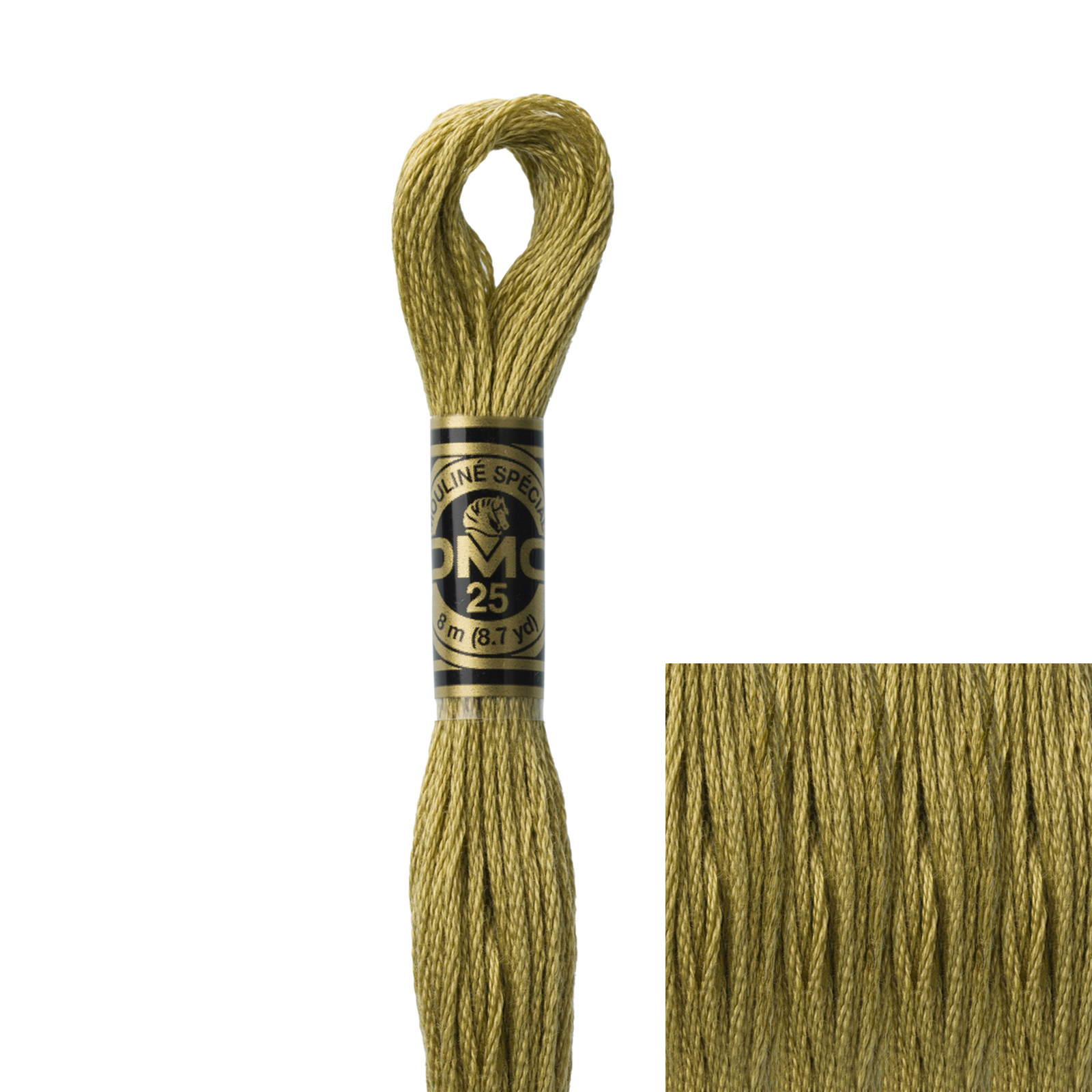 embroidery cotton mouliné spécial dmc - 370 - 8mt | 1pc