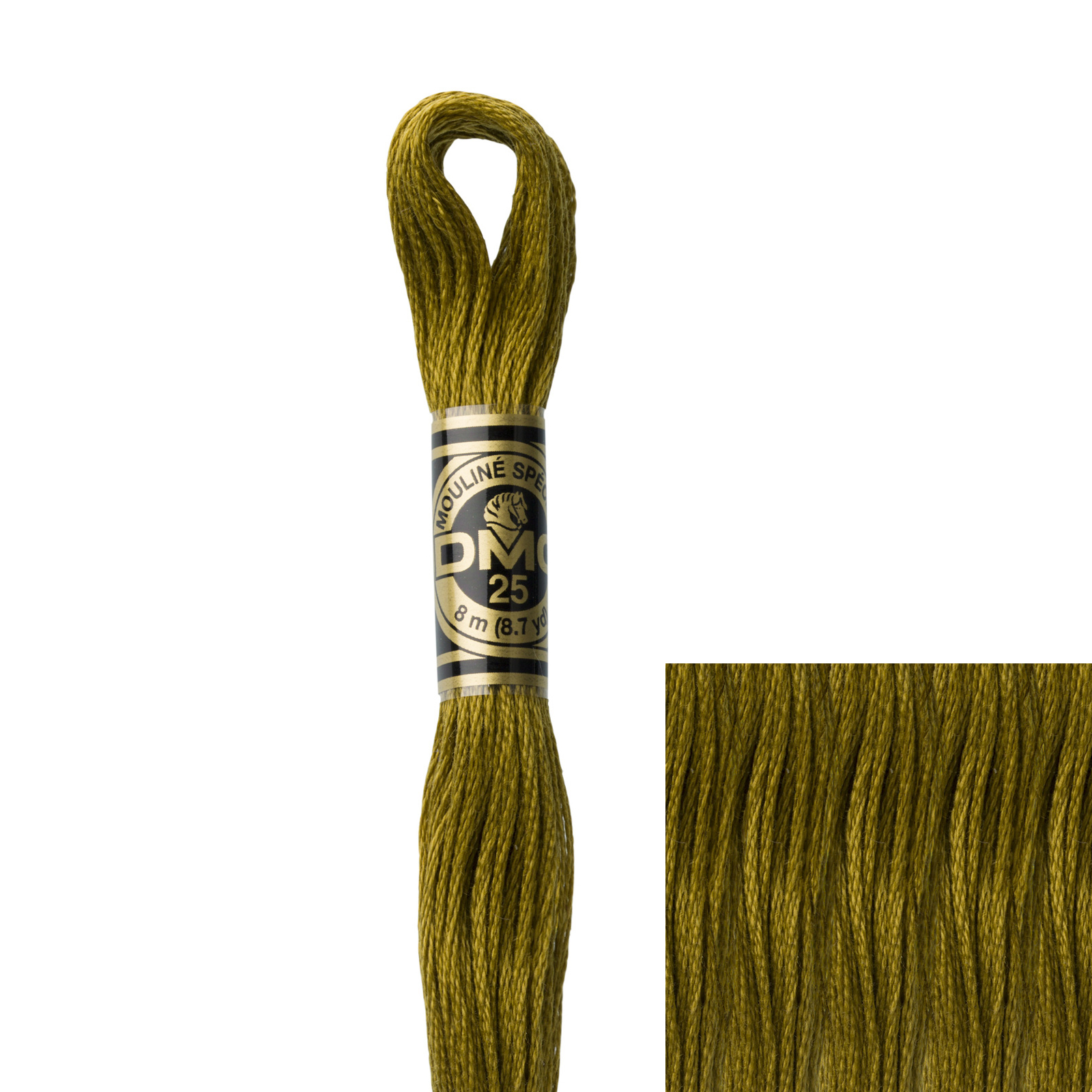 embroidery cotton mouliné spécial dmc - 831 - 8mt | 1pc