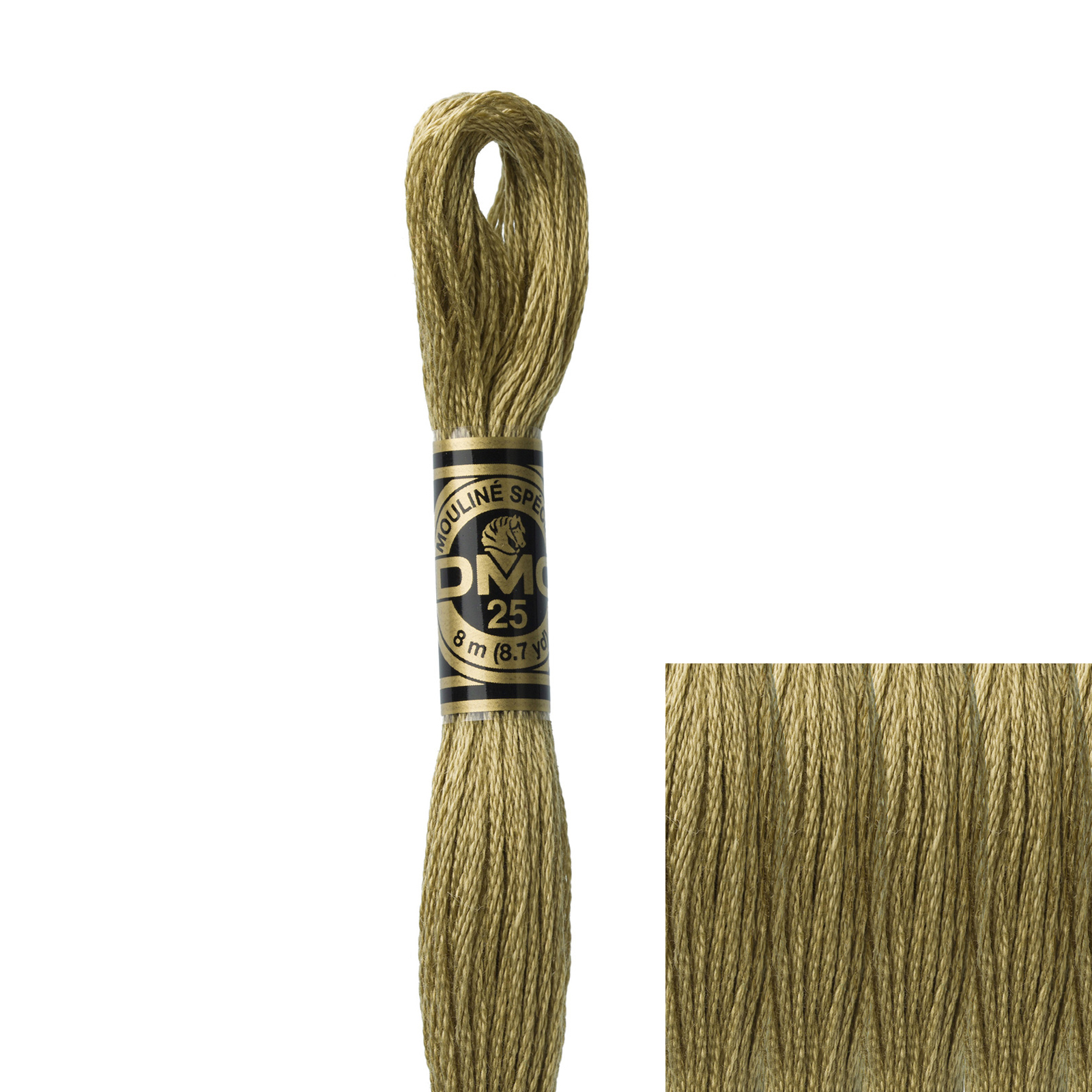 embroidery cotton mouliné spécial dmc - 371 - 8mt | 1pc