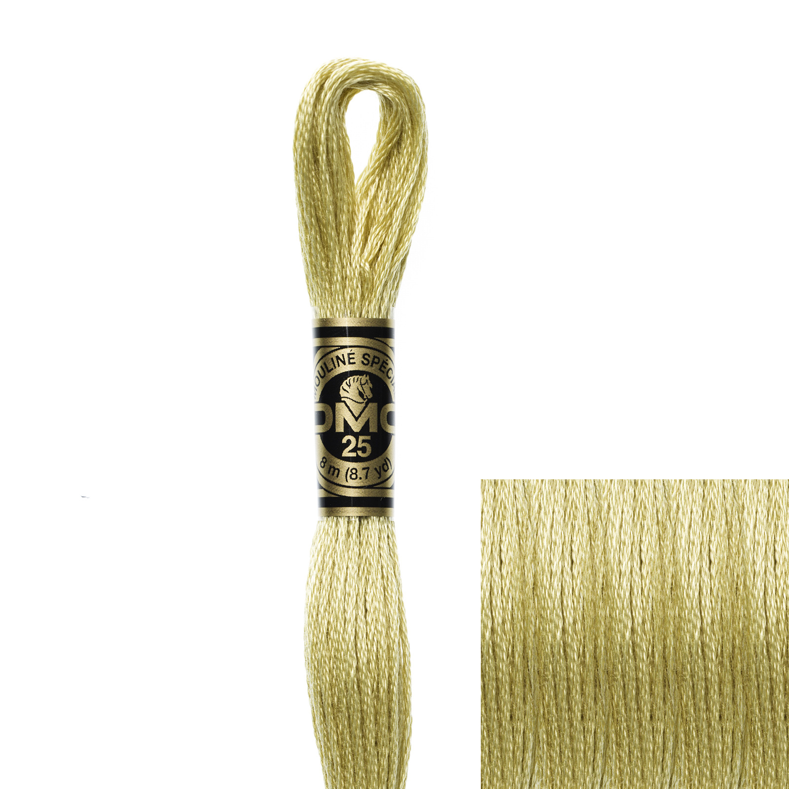 embroidery cotton mouliné spécial dmc - 3046 - 8mt | 1pc