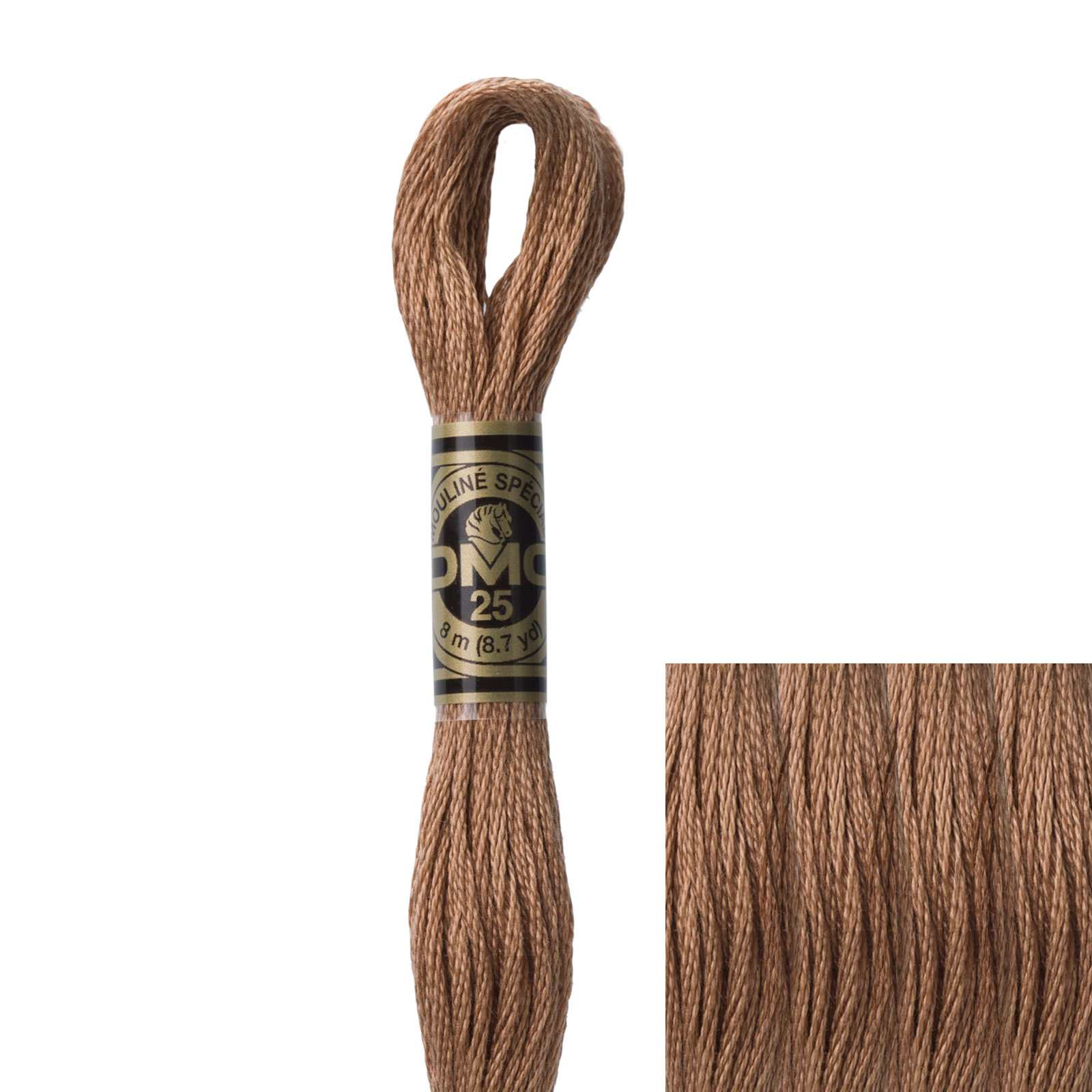 embroidery cotton mouliné spécial dmc - 3863 - 8mt | 1pc