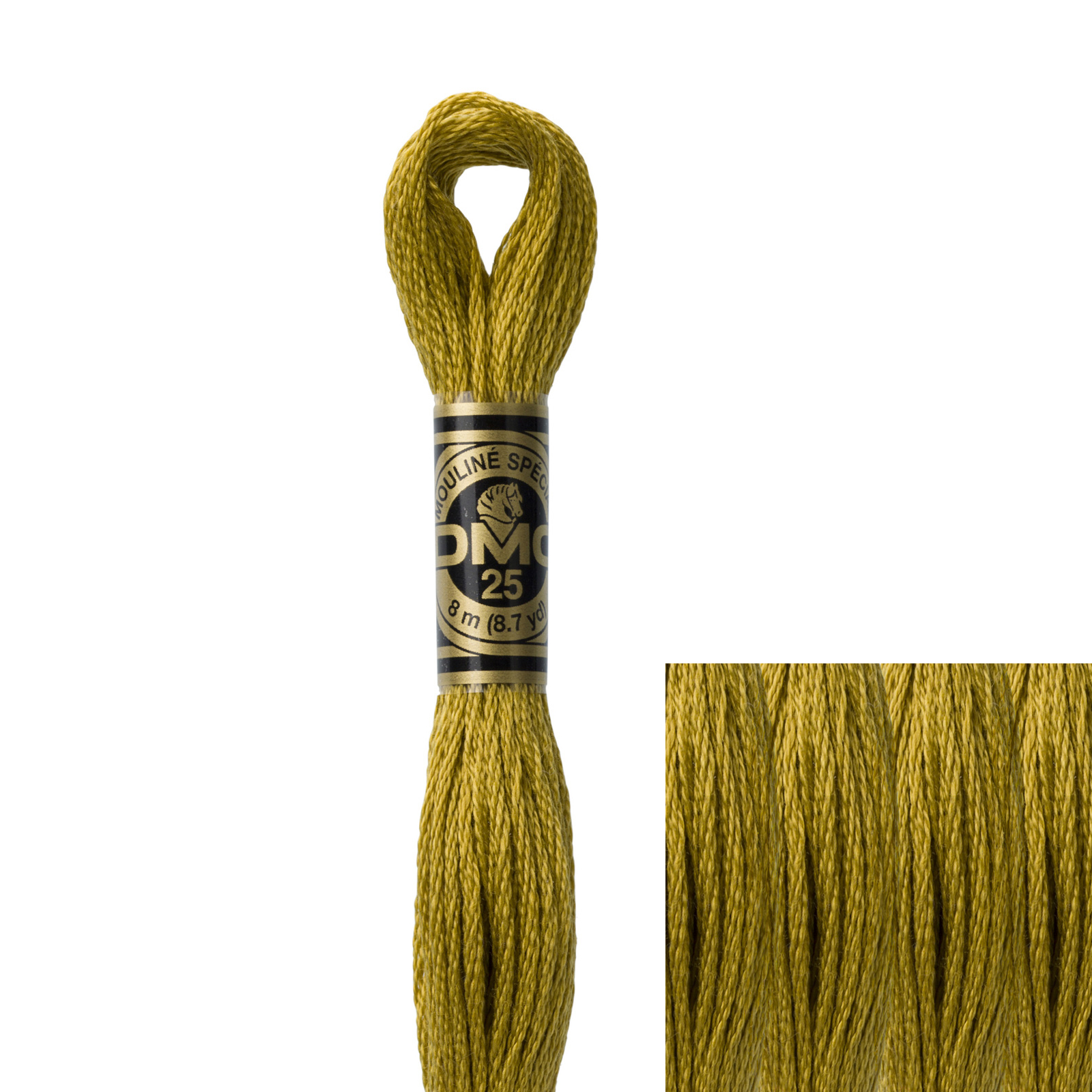 embroidery cotton mouliné spécial dmc - 832 - 8mt | 1pc