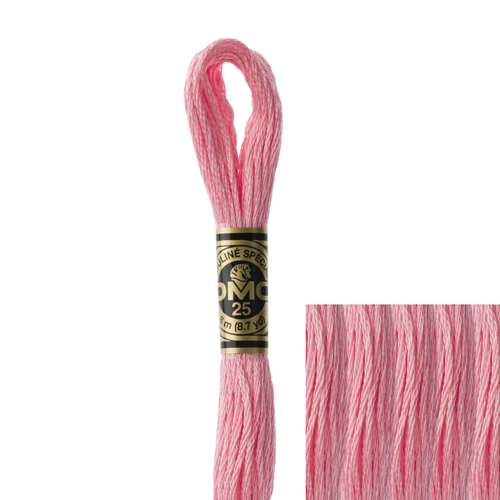 embroidery cotton mouliné spécial dmc - 151 - 8mt | 1pc