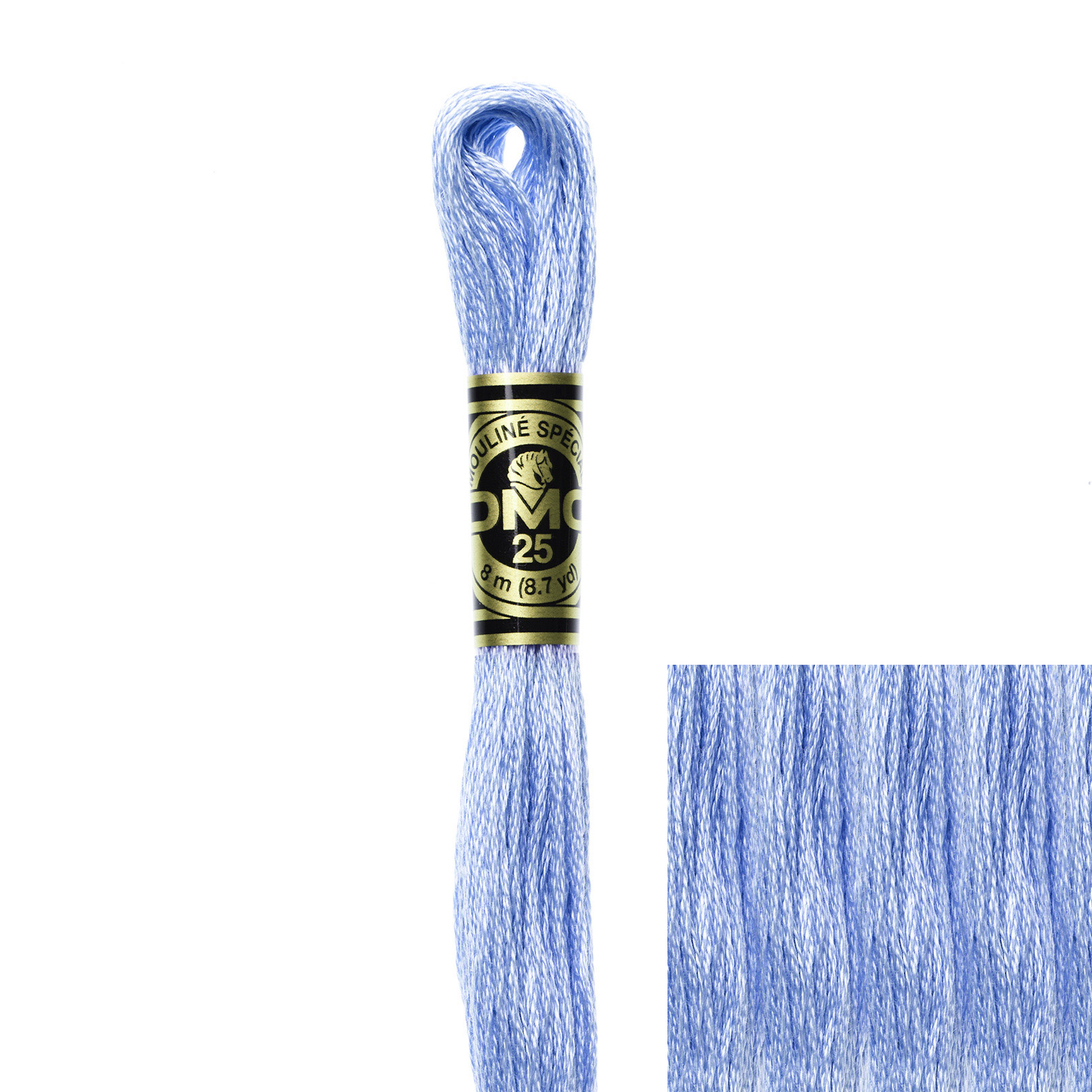 embroidery cotton mouliné spécial dmc - 341 - 8mt | 1pc