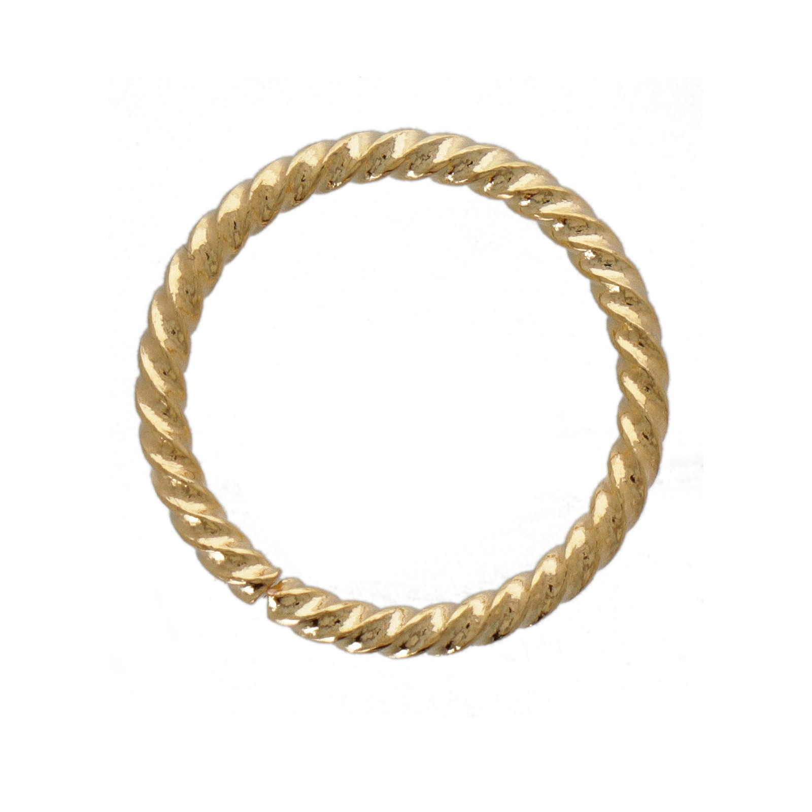 biegeringe vergoldet 15mm - wire 1,6mm | 12st