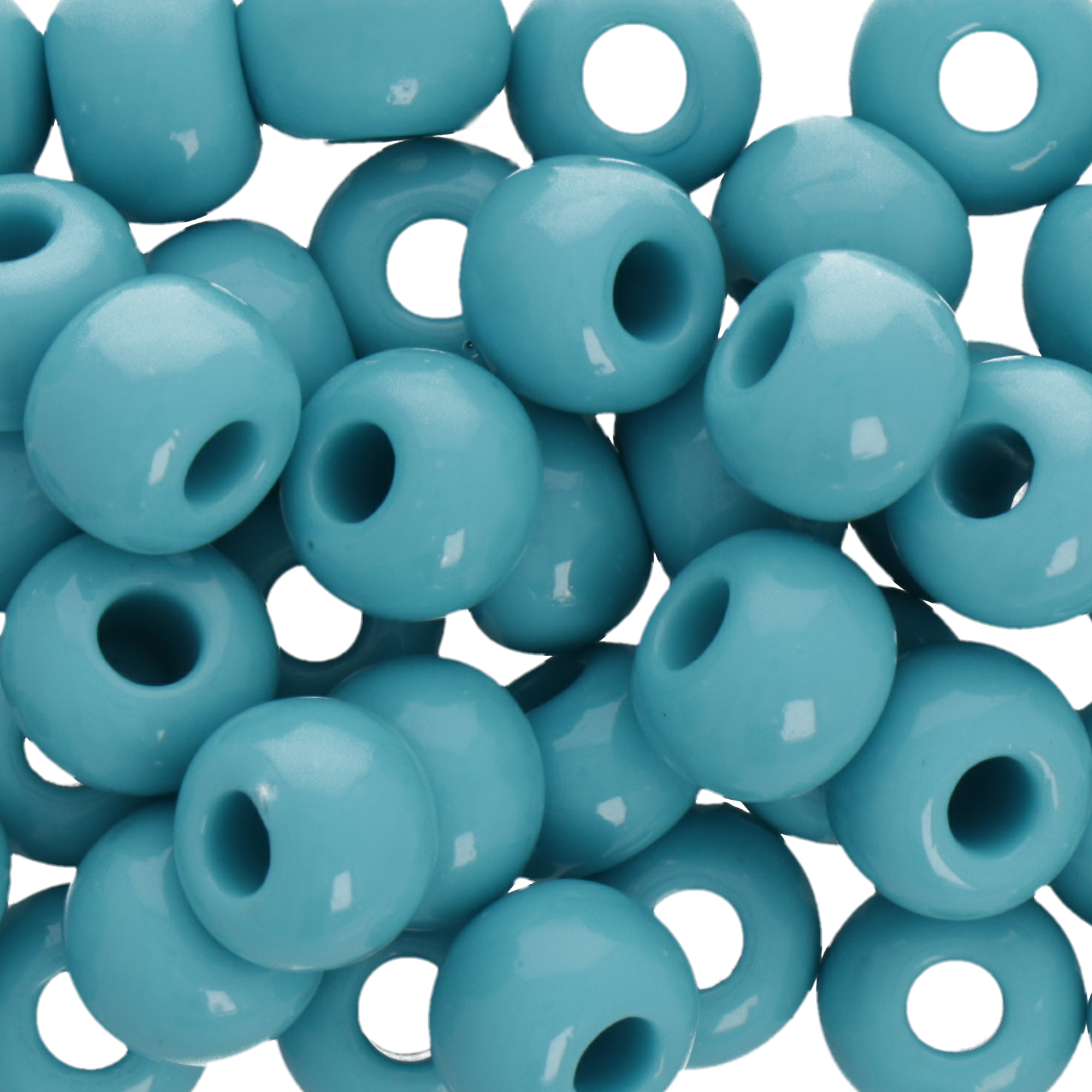 preciosa seed bead rocailles 33/0 opaque blue turquoise | 40gr