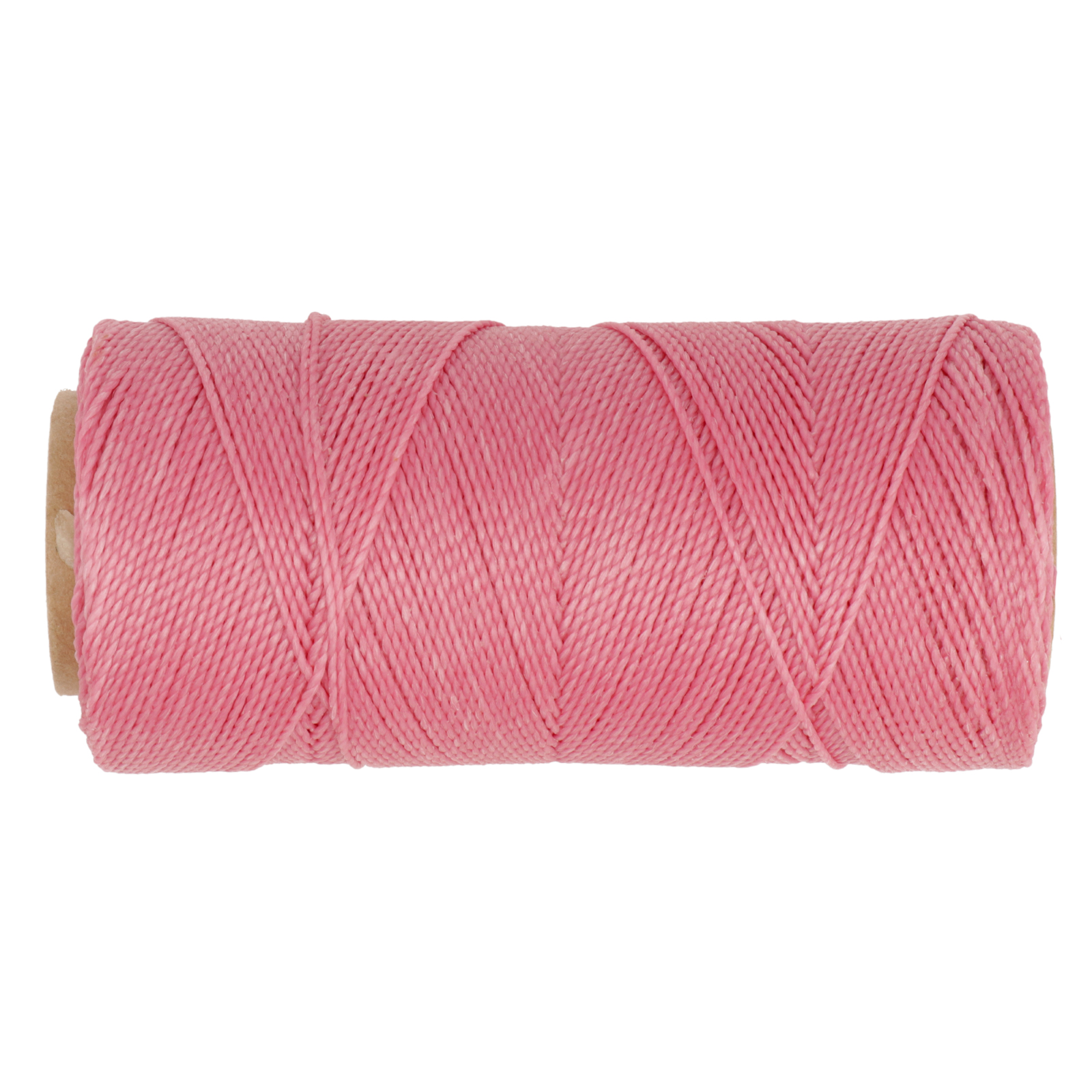 linhasita waxed polyester cord - pink (629) 1mm - 100gr spool (aprox. 180mt) | 1pc