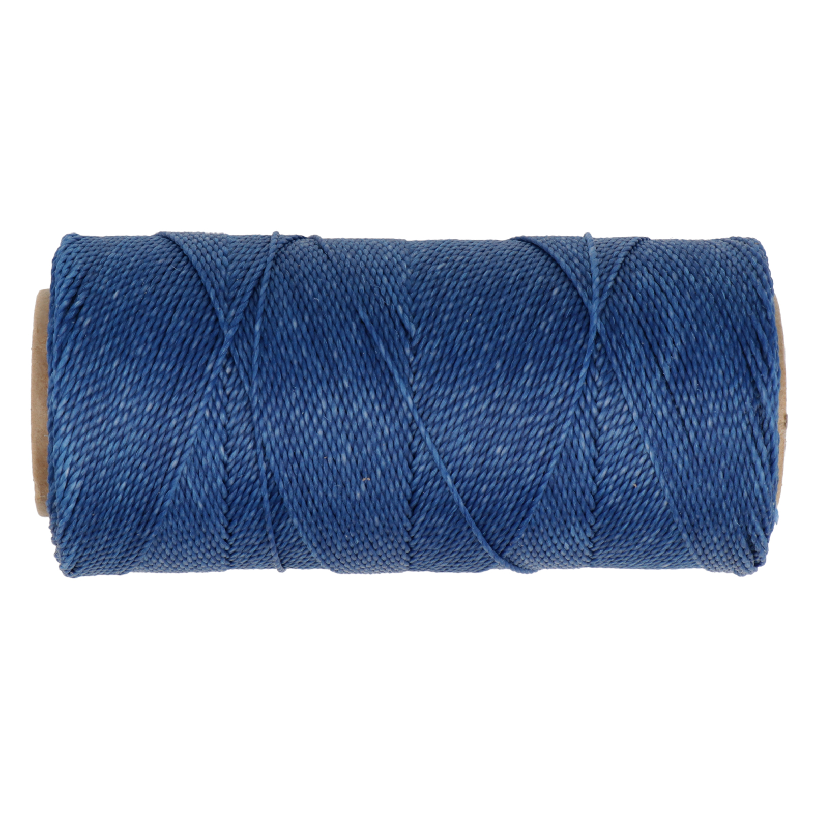 linhasita waxed polyester cord - cobalt blue (298) 1mm - 100gr spool (aprox. 180mt) | 1pc