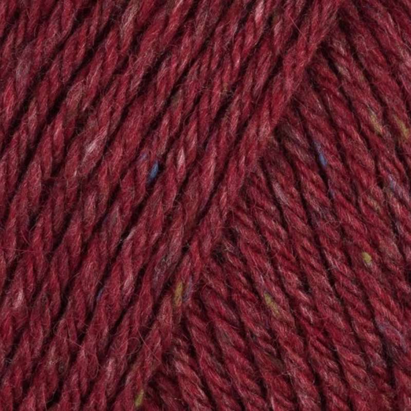 laines du nord aran tweed - red (11) - 50gr (90mt) | 1pc