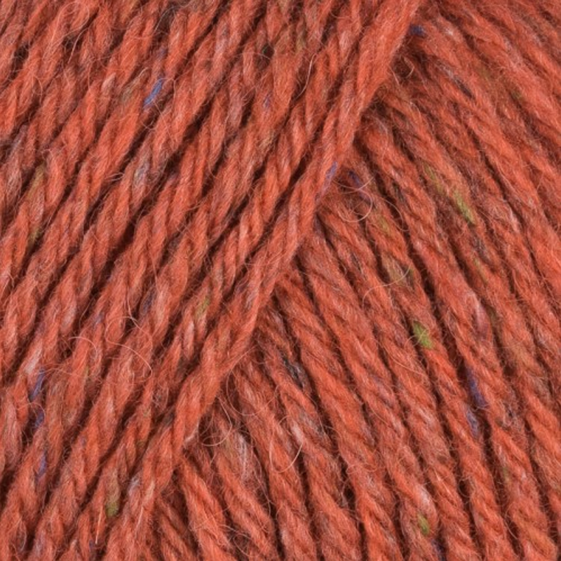 laines du nord aran tweed - orange (10) - 50gr (90mt) | 1pc