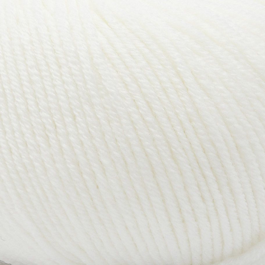 laines du nord holiday - white (001) - 50gr (125mt) | 1pc