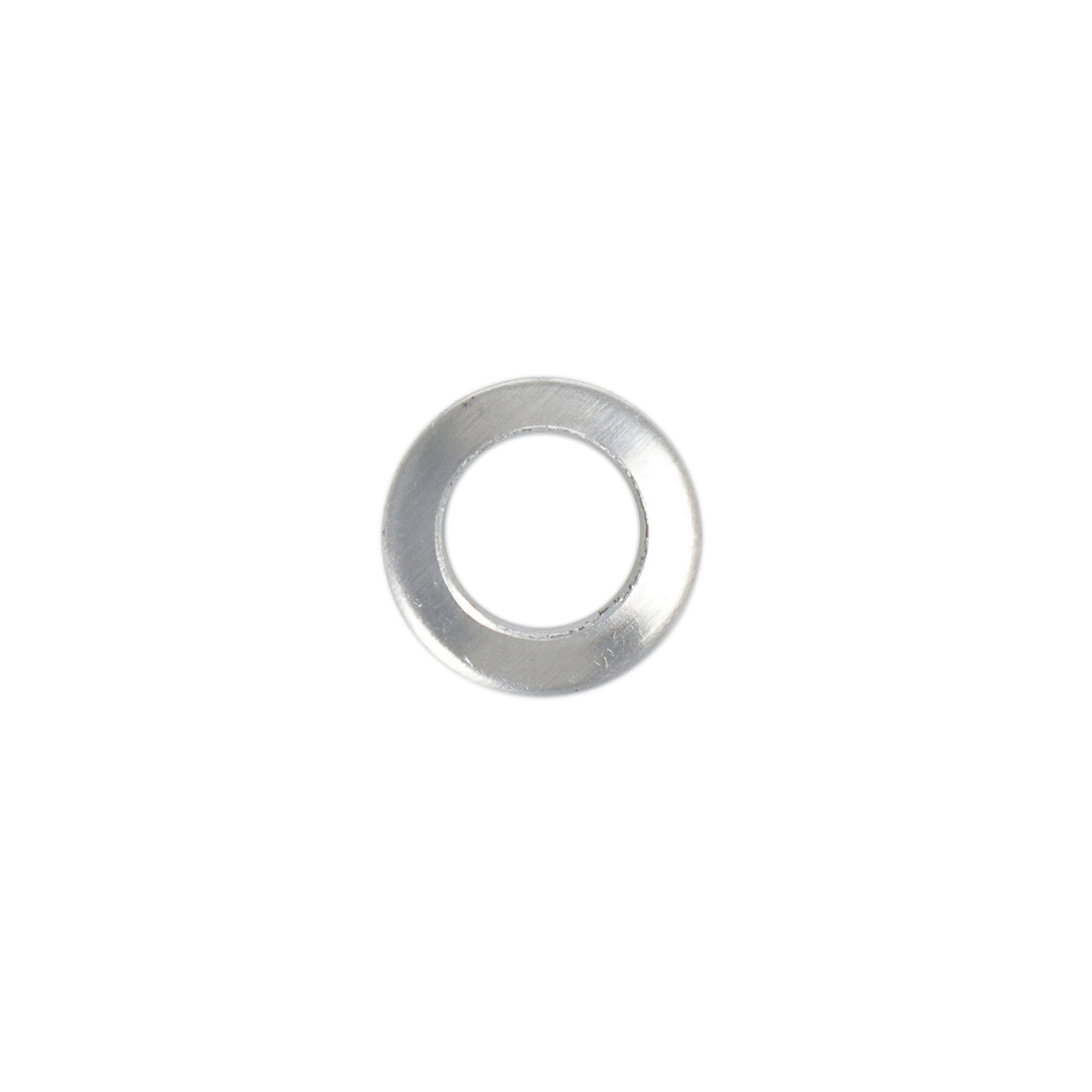chainmaille aluminium flat ring silver 9mm - wire 1,2mm | 50pc