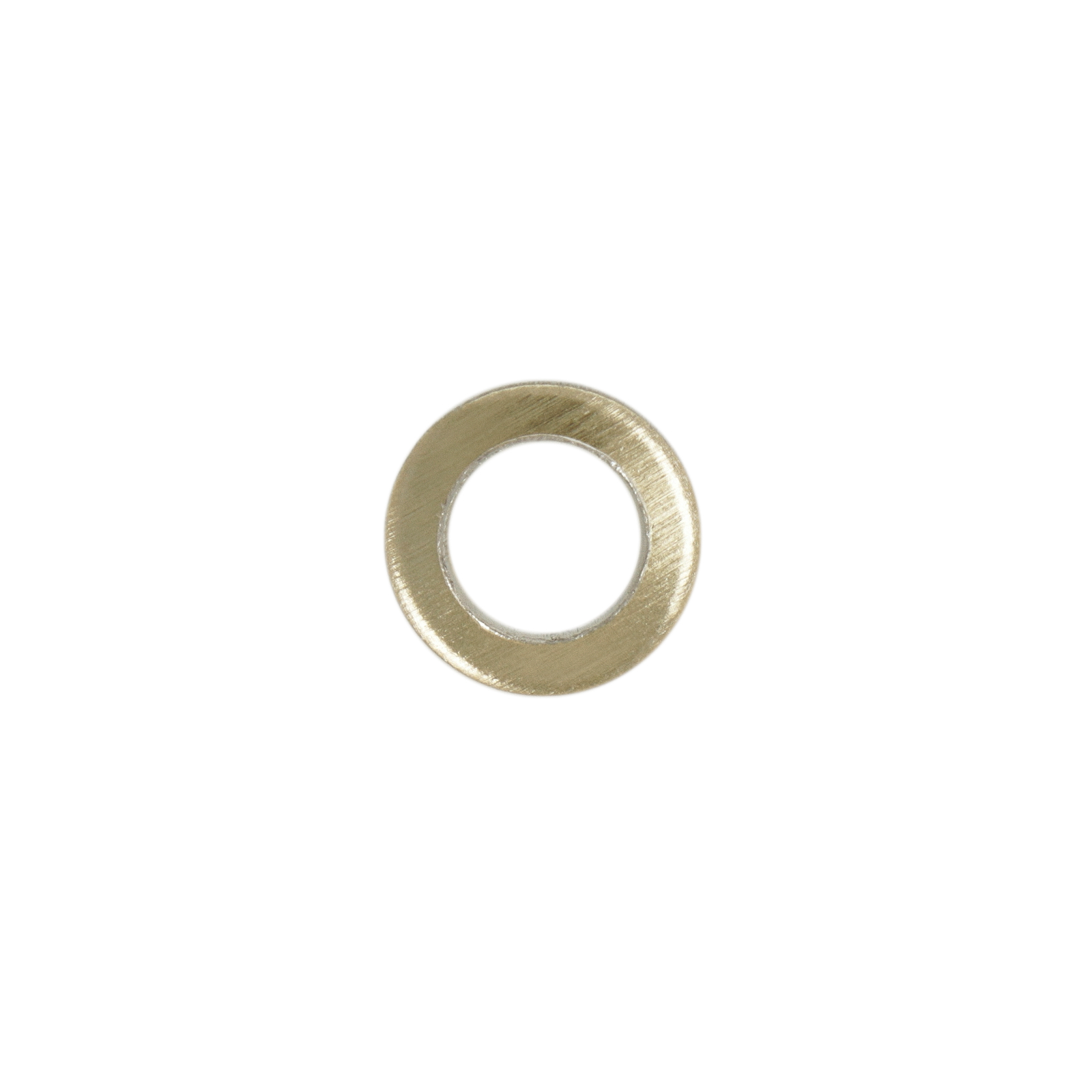 chainmaille aluminium flat ring brushed gold 9mm - wire 1,2mm | 50pc