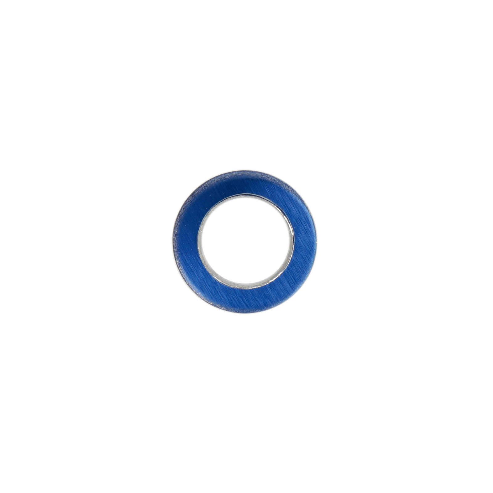chainmaille aluminium flat ring blue 9mm - wire 1,2mm | 50pc