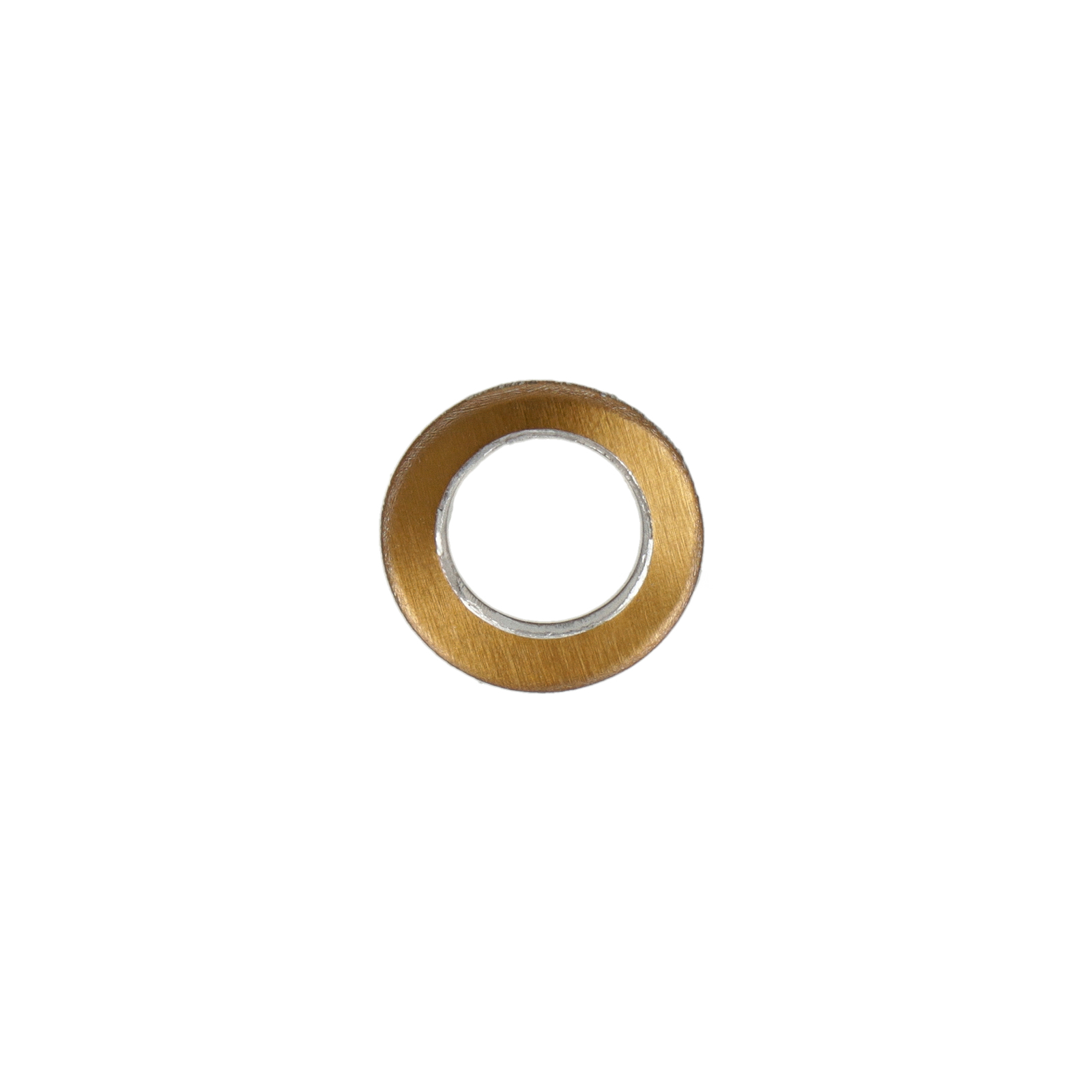 chainmaille aluminium flat ring bronze 9mm - wire 1,2mm | 50pc