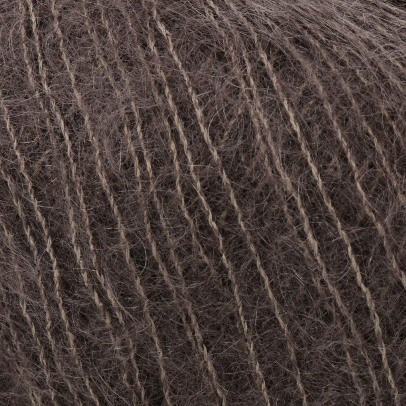 lana gatto silk mohair - brown (6030) - 25gr (212mt) | 1pc