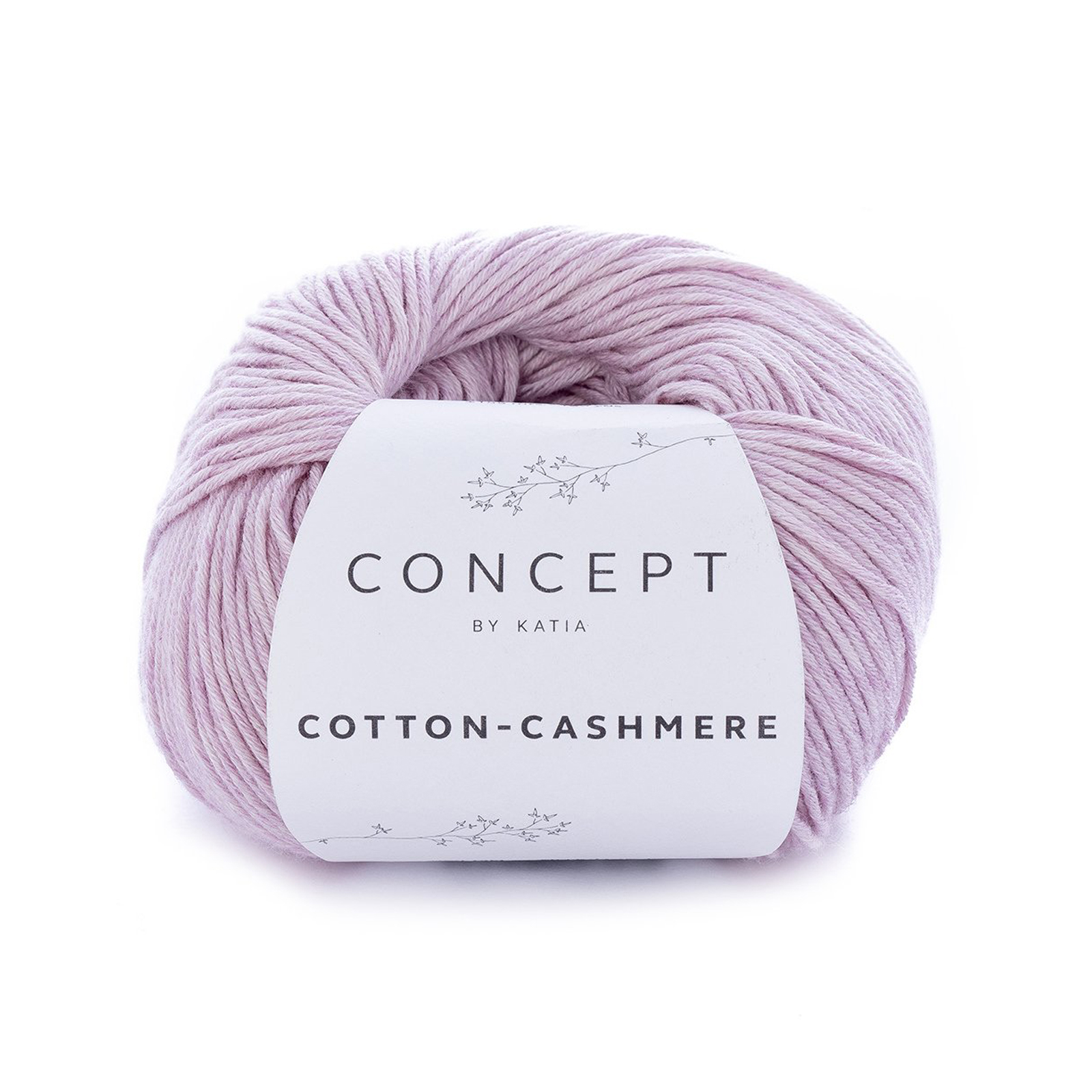 katia cotton cashmere - mauve (64) - 50gr (155mt) | 1pc