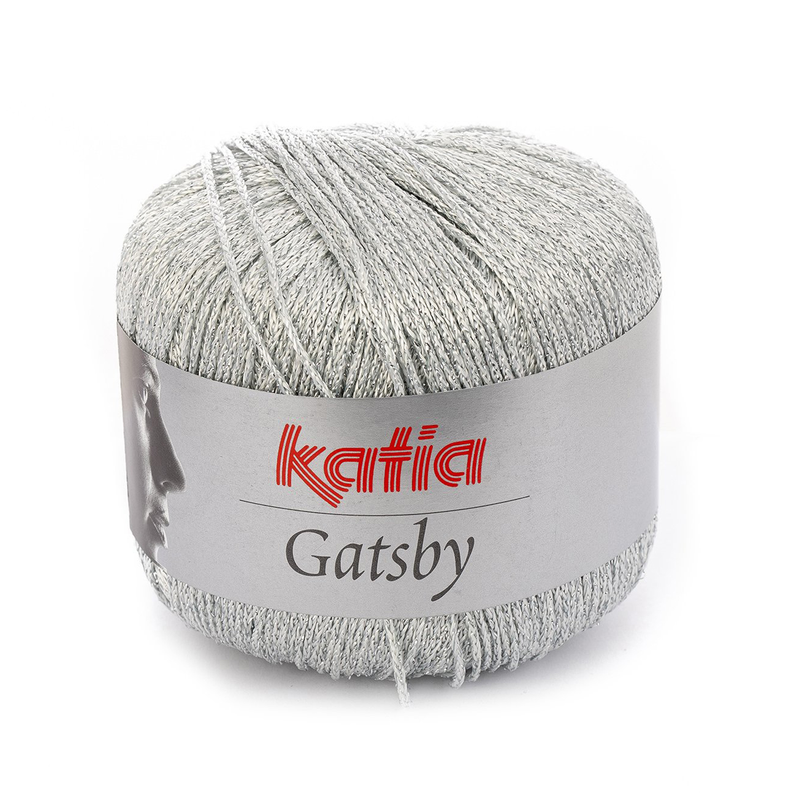 katia gatsby - pearl grey/silver (49) - 50gr (118mt) | 1pc