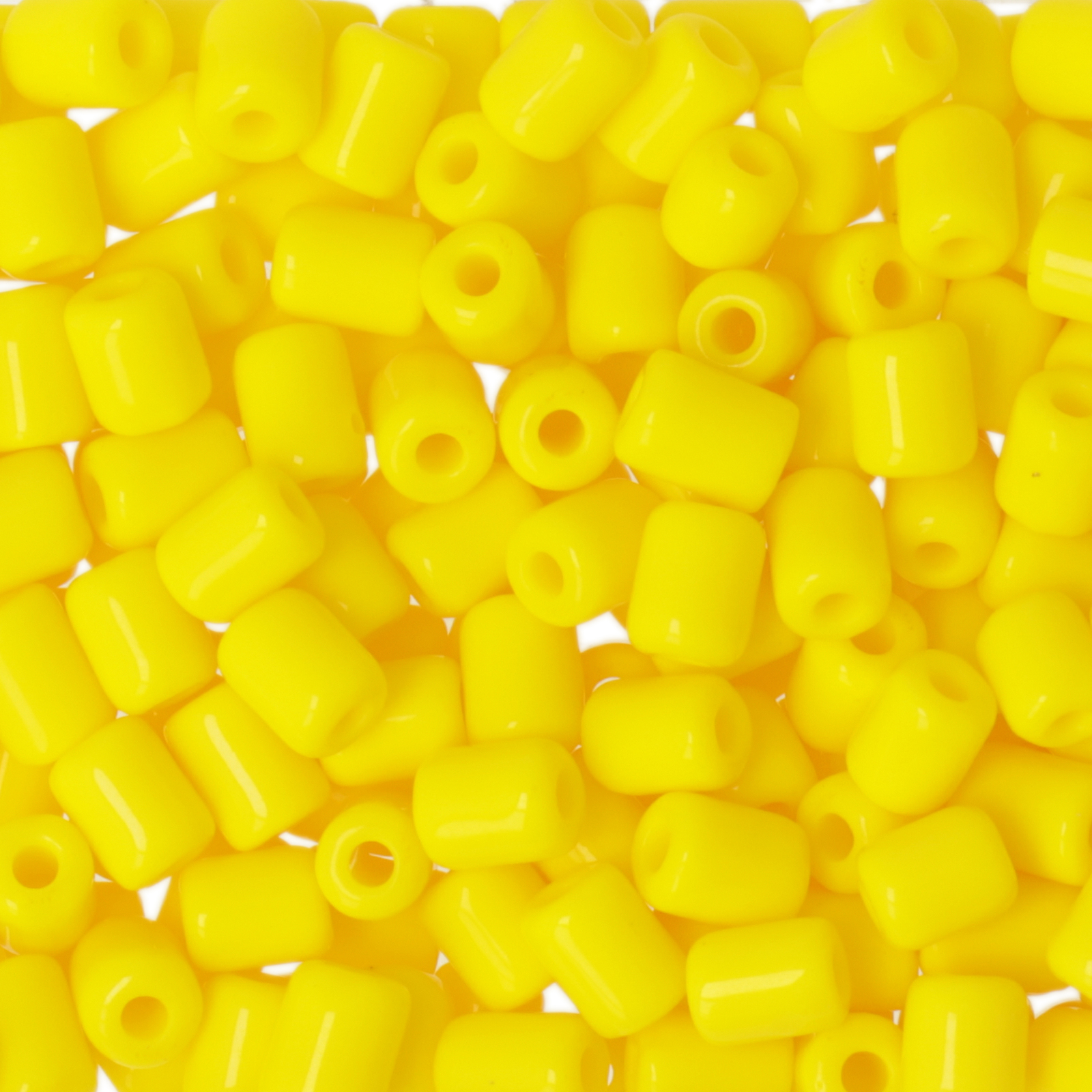 rola preciosa beads opaque yellow 5x3,5mm | 20gr