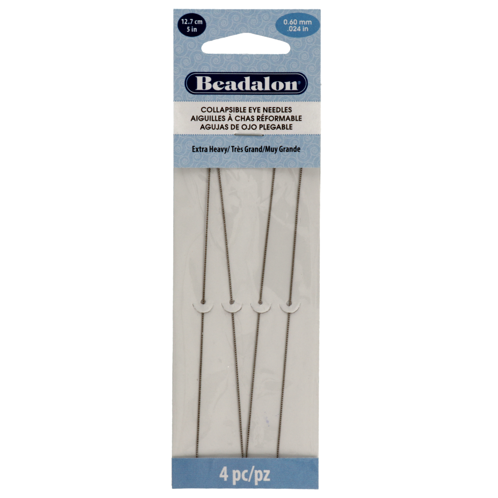 collapsible eye needle extra heavy 127mm - 4pc | 1pc