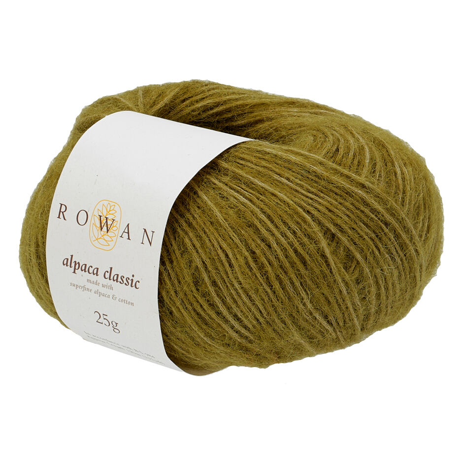 alpaca classic rowan - green moss (111) - 25gr (120mt) | 1pc