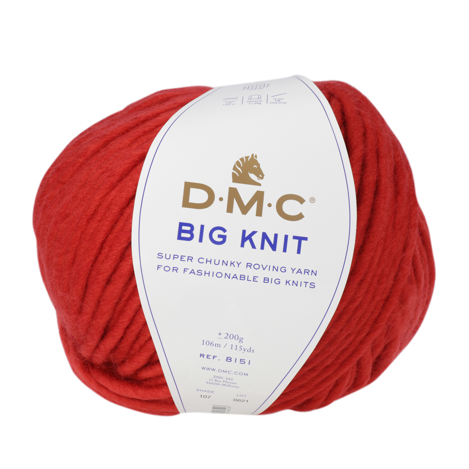 dmc big knit - sunset glow (107) - 200gr (106mt) | 1st