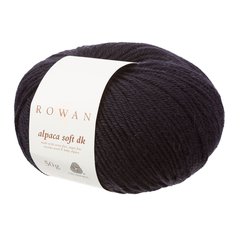 alpaca soft dk rowan - simply black (216) - 50gr (125mt) | 1pc