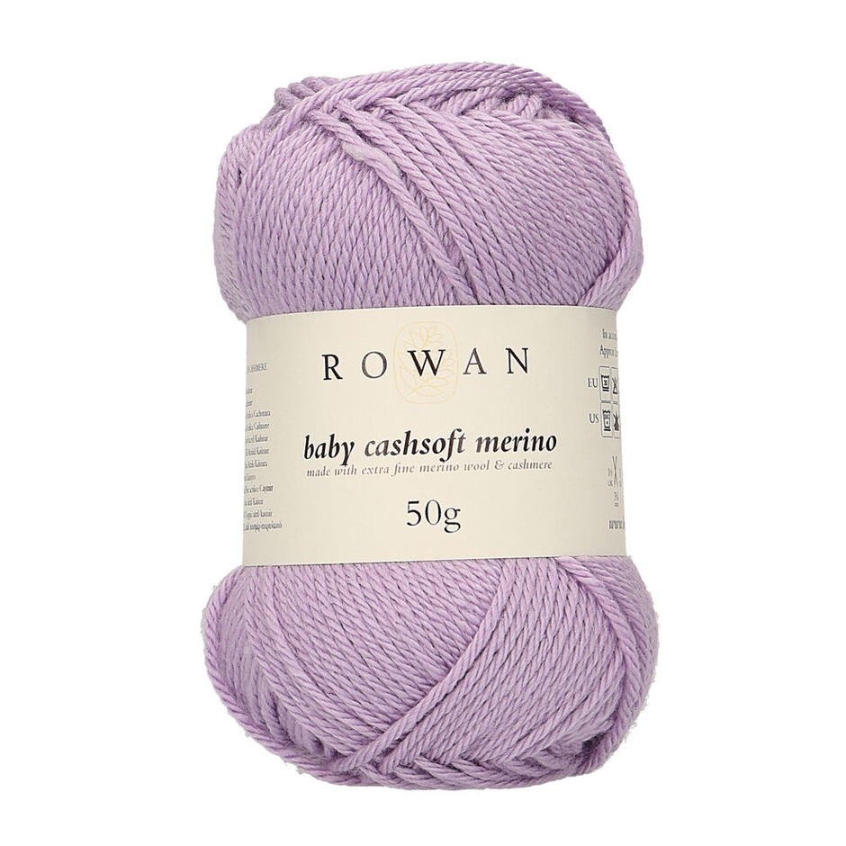 baby cashsoft merino rowan - lavender (114) - 50gr (130mt) | 1pc