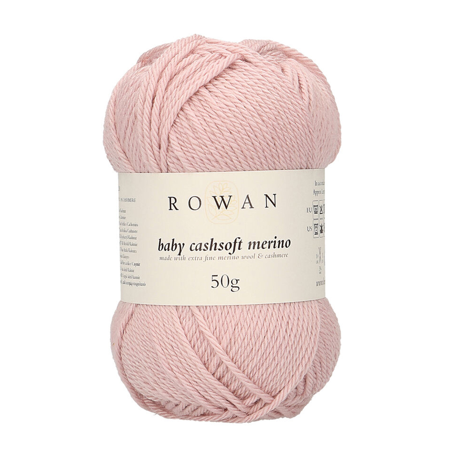 baby cashsoft merino rowan - vintage pink (105) - 50gr (130mt) | 1pc