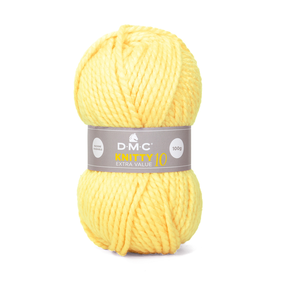 dmc knitty 10 - yellow (957) - 100gr (82mt) | 1pc