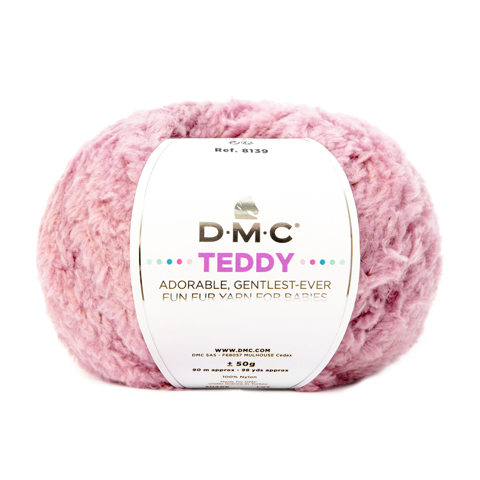 teddy dmc - rose (313) - 50gr (90mt) | 1pc