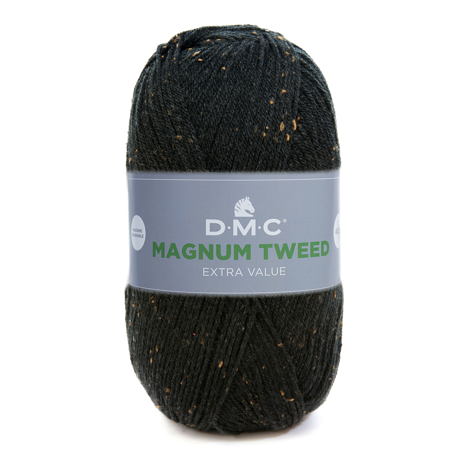 dmc magnum tweed - black (748) - 400gr (840mt) | 1pc