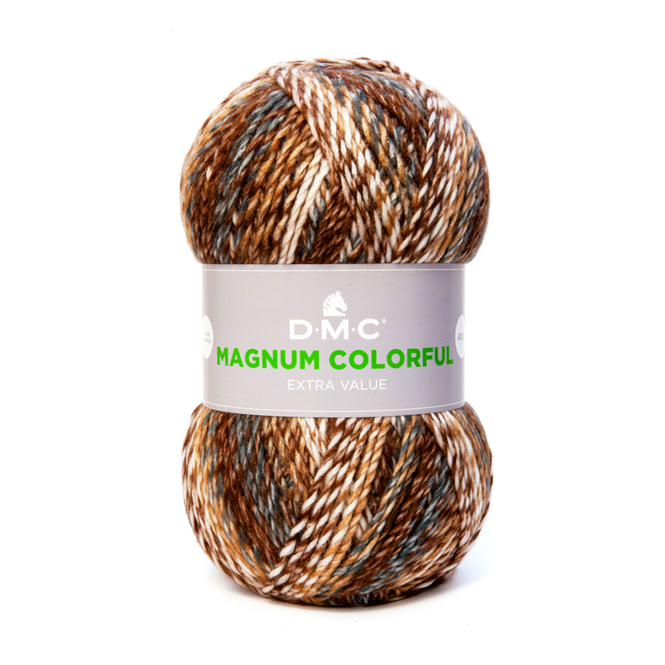 dmc magnum colorful - brown (13) - 400gr (592mt) | 1pc