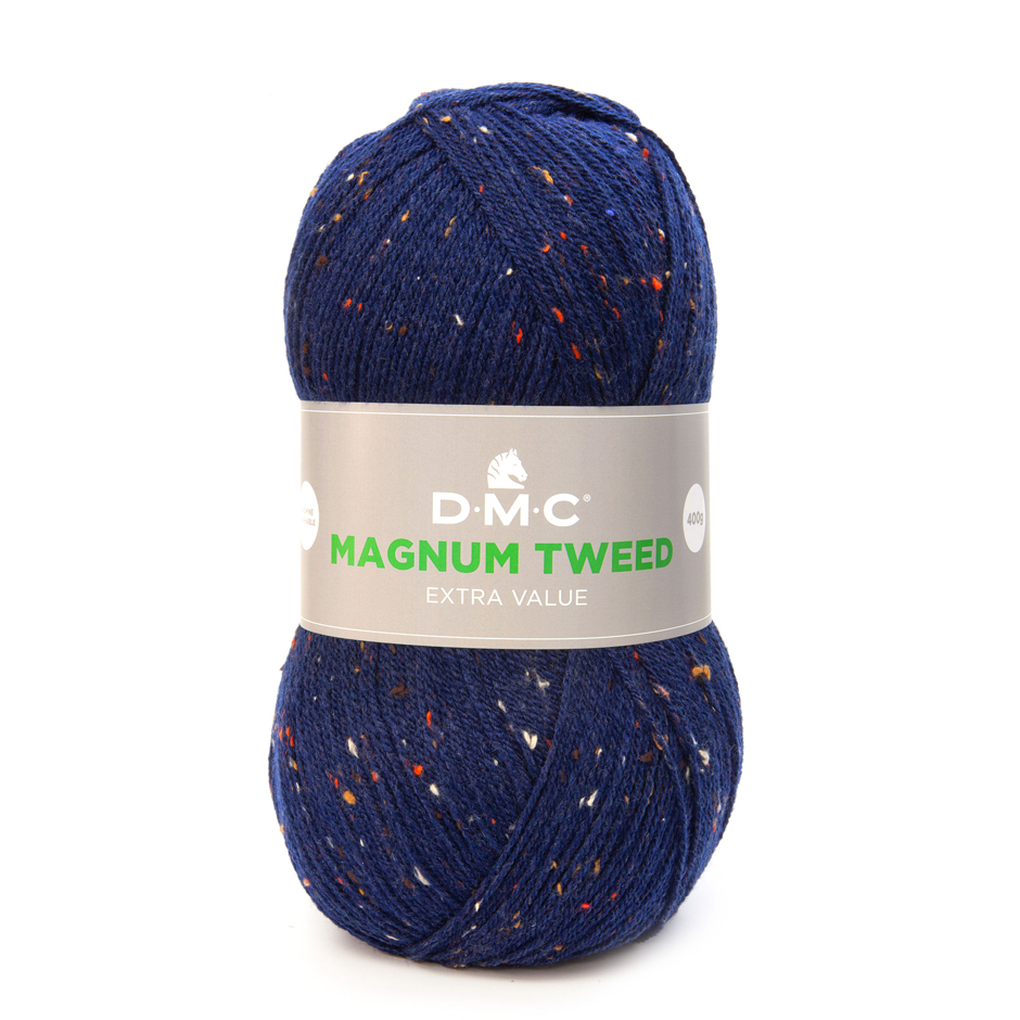 dmc magnum tweed - navy (636) - 400gr (840mt) | 1pc