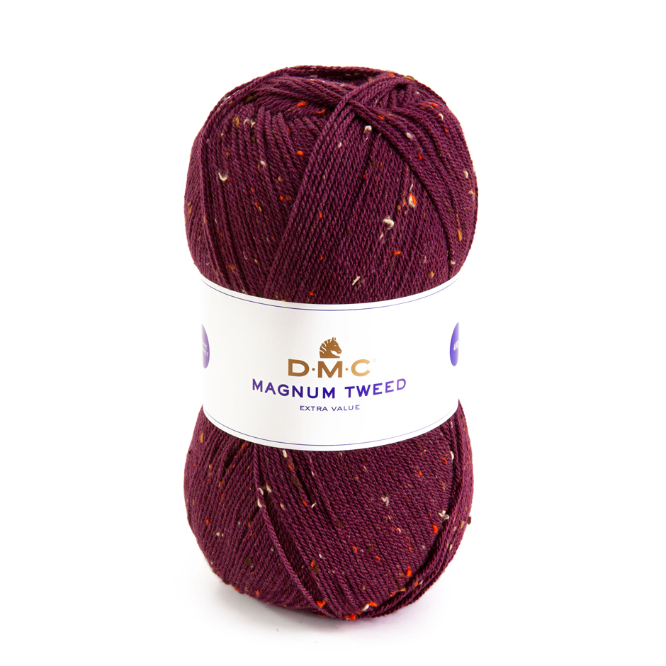 dmc magnum tweed - purple (663) - 400gr (840mt) | 1pc
