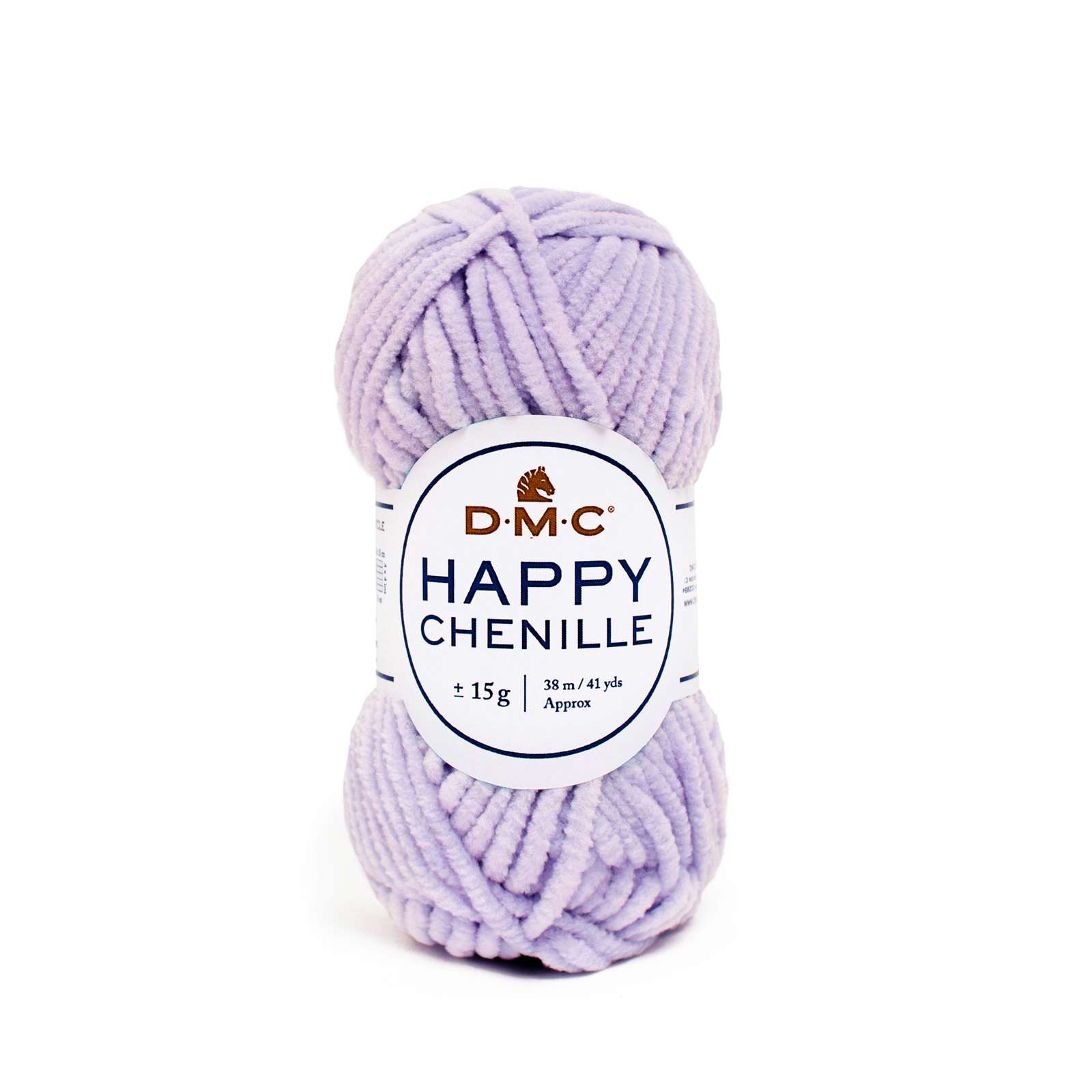 happy chenille dmc - lavander (19) - 15gr (38mt) | 1pc