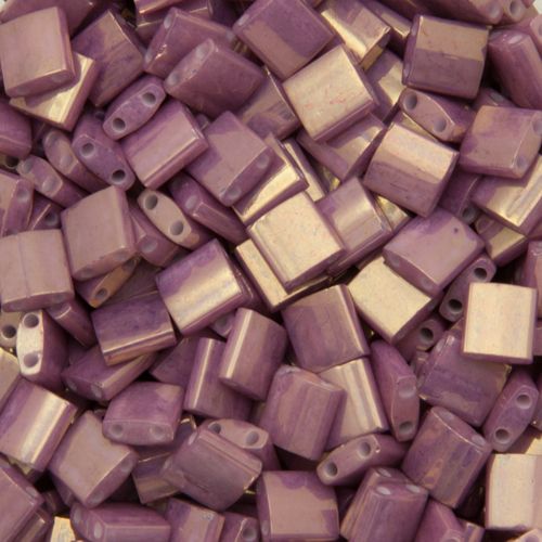 miyuki tila beads - opaque dark orchid luster 5mm | 5gr