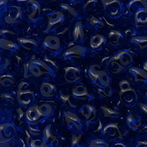superduo seed beads 5x2,5mm - cobalt | 10gr
