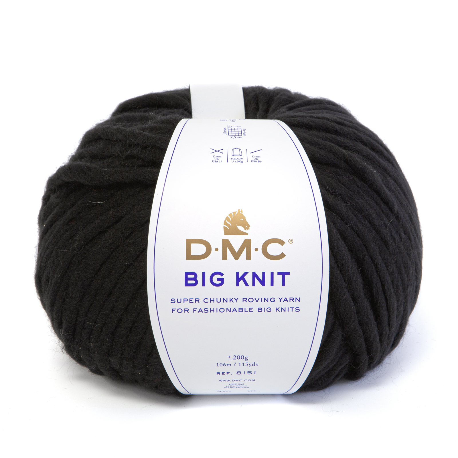 dmc big knit - endless night (105) - 200gr (106mt) | 1st