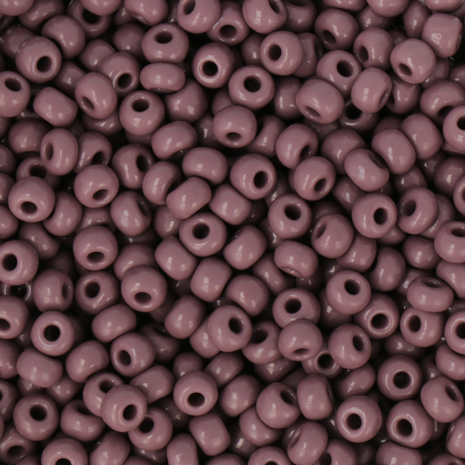 preciosa seed bead rocailles 5/0 opaque purple | 20gr