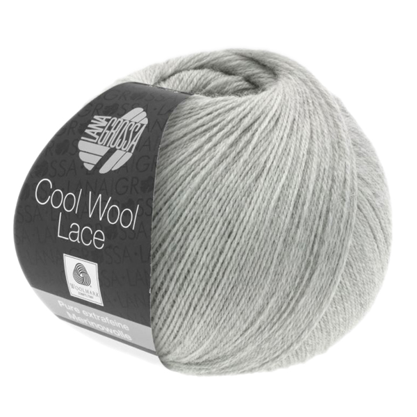 cool wool lace lana grossa - hellgrau (027) - 50gr (400mt) | 1st