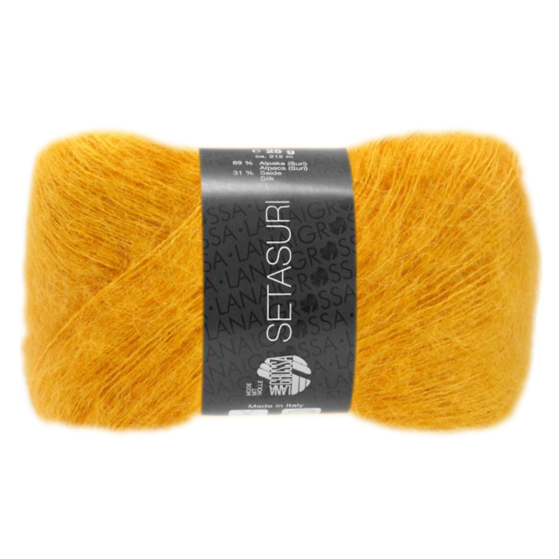 setasuri lana grossa - giallo (006) - 25gr (212mt) | 1pc
