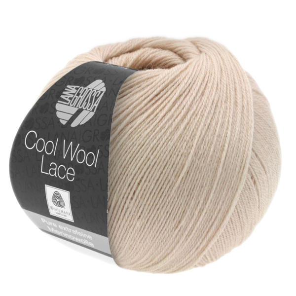 cool wool lace lana grossa - beige (013) - 50gr (400mt) | 1pc