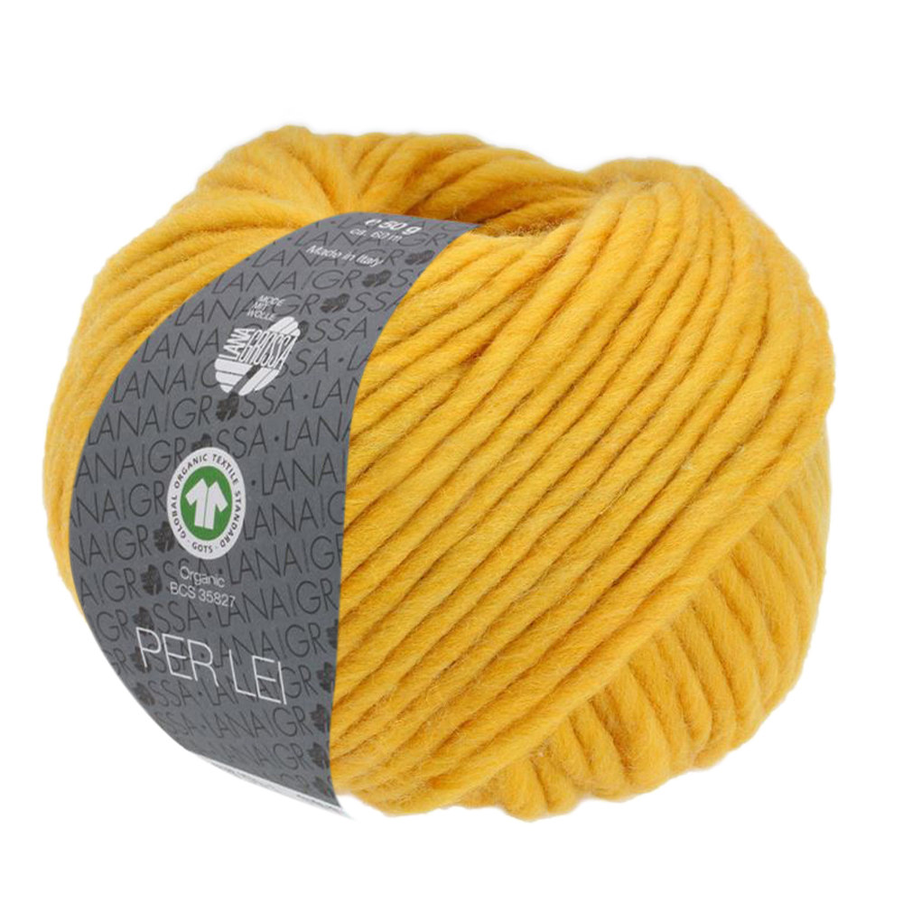 per lei lana grossa - yellow (001) - 50gr (60mt) | 1pc