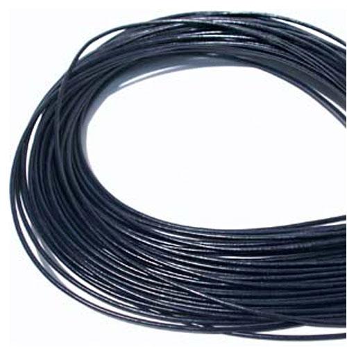 griechisch lederband blau navy - durchmesser 1,5mm | 1mt