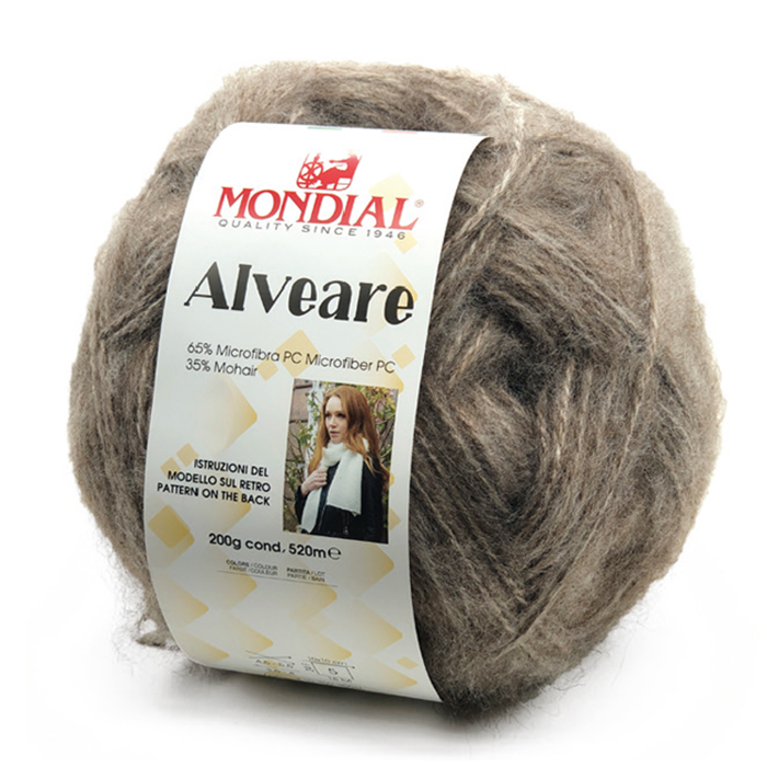alveare mondial - melange brown (500) - 200gr (520mt) | 1pc