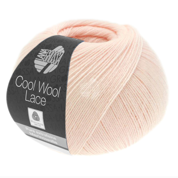cool wool lace lana grossa - pastel rosa (030) - 50gr (400mt) | 1st